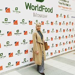Анна Филатова на Выставке WorldFoodMoscow 2015