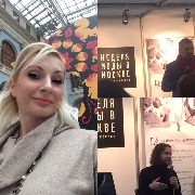 Анна Филатова на Неделе Моды в Москве 2016.