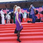 Анна Филатова на Церемонии Закрытия 37 -го ММКФ