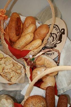 Участие пекарни "Три Пирога" в выставке "Праздник Хлеба - 2008"